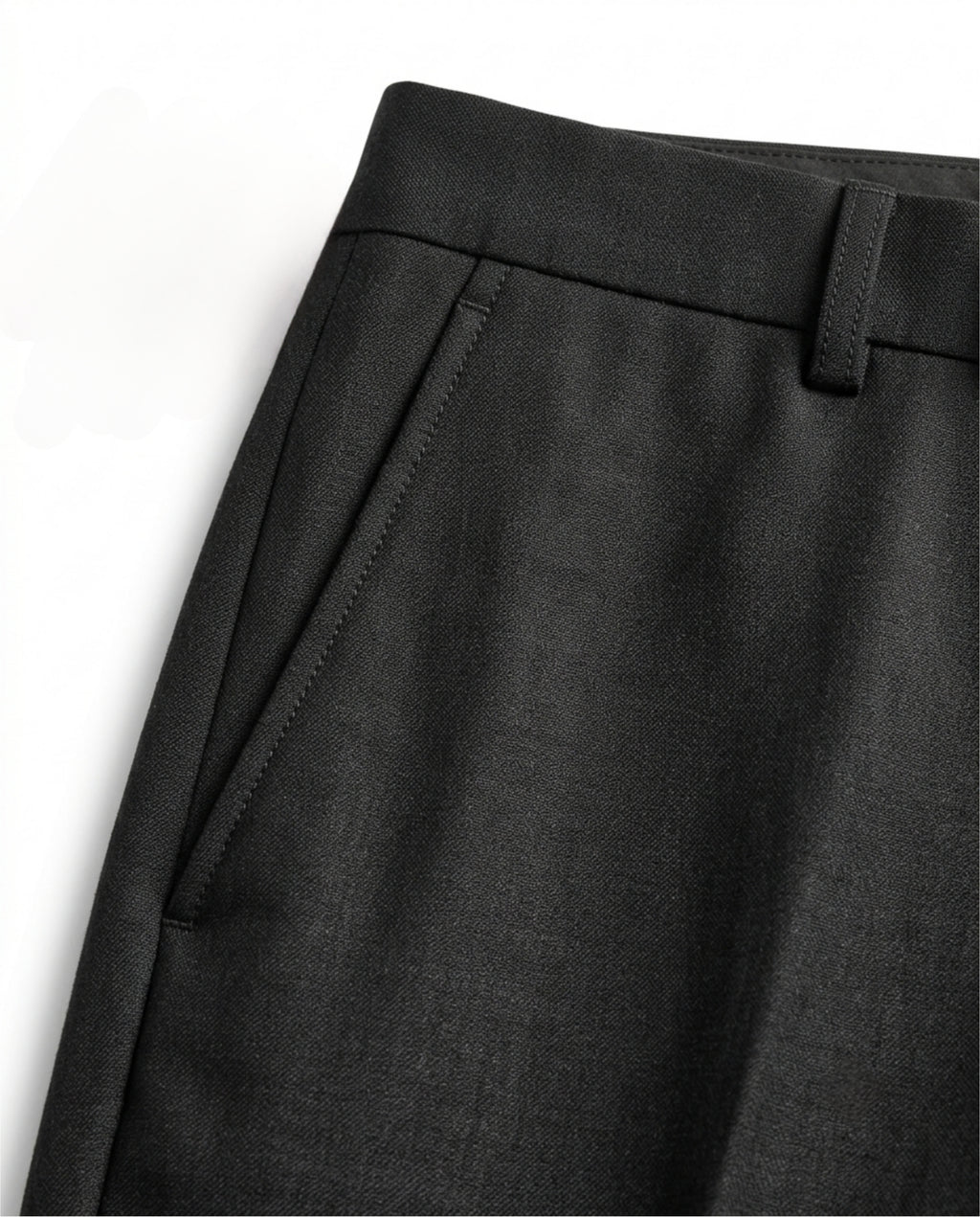 Black Formal Trousers - Premium Cotton Blend