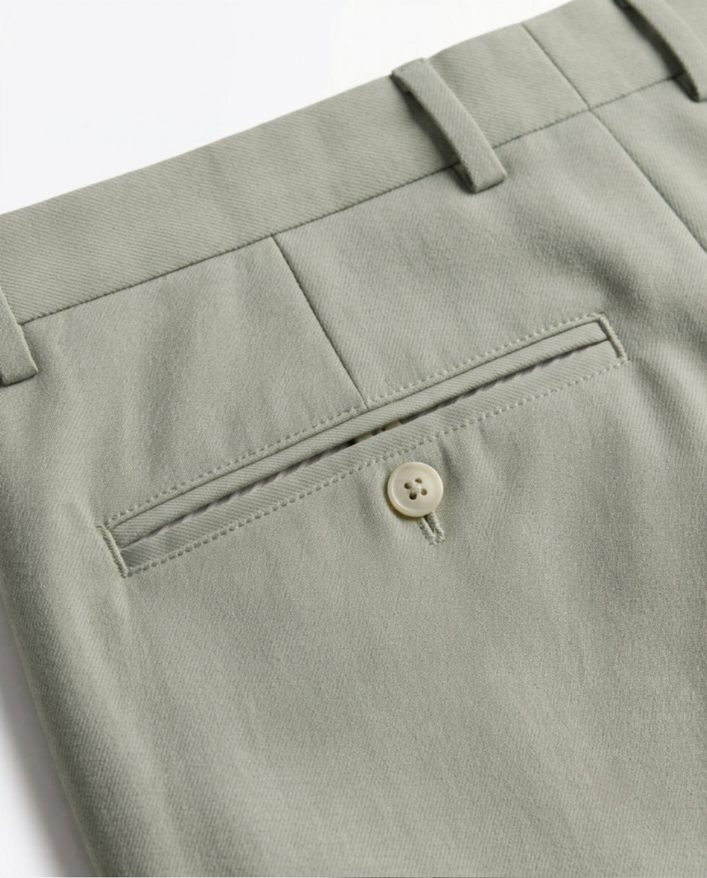 Urban Sage Green Casual & Semi-Formal Trousers