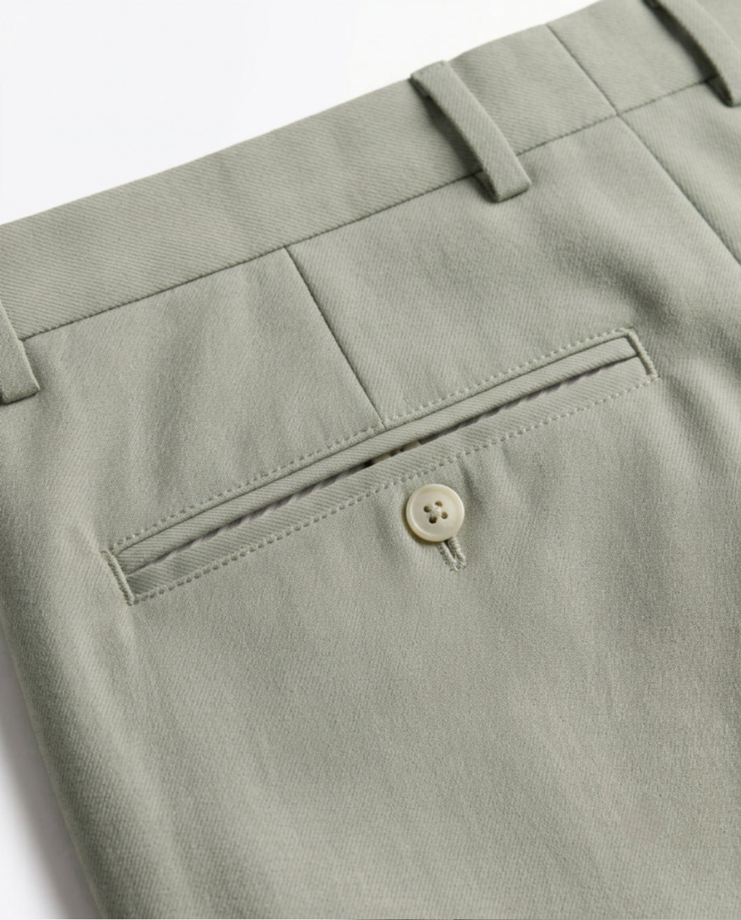 Urban Sage Green Casual & Semi-Formal Trousers