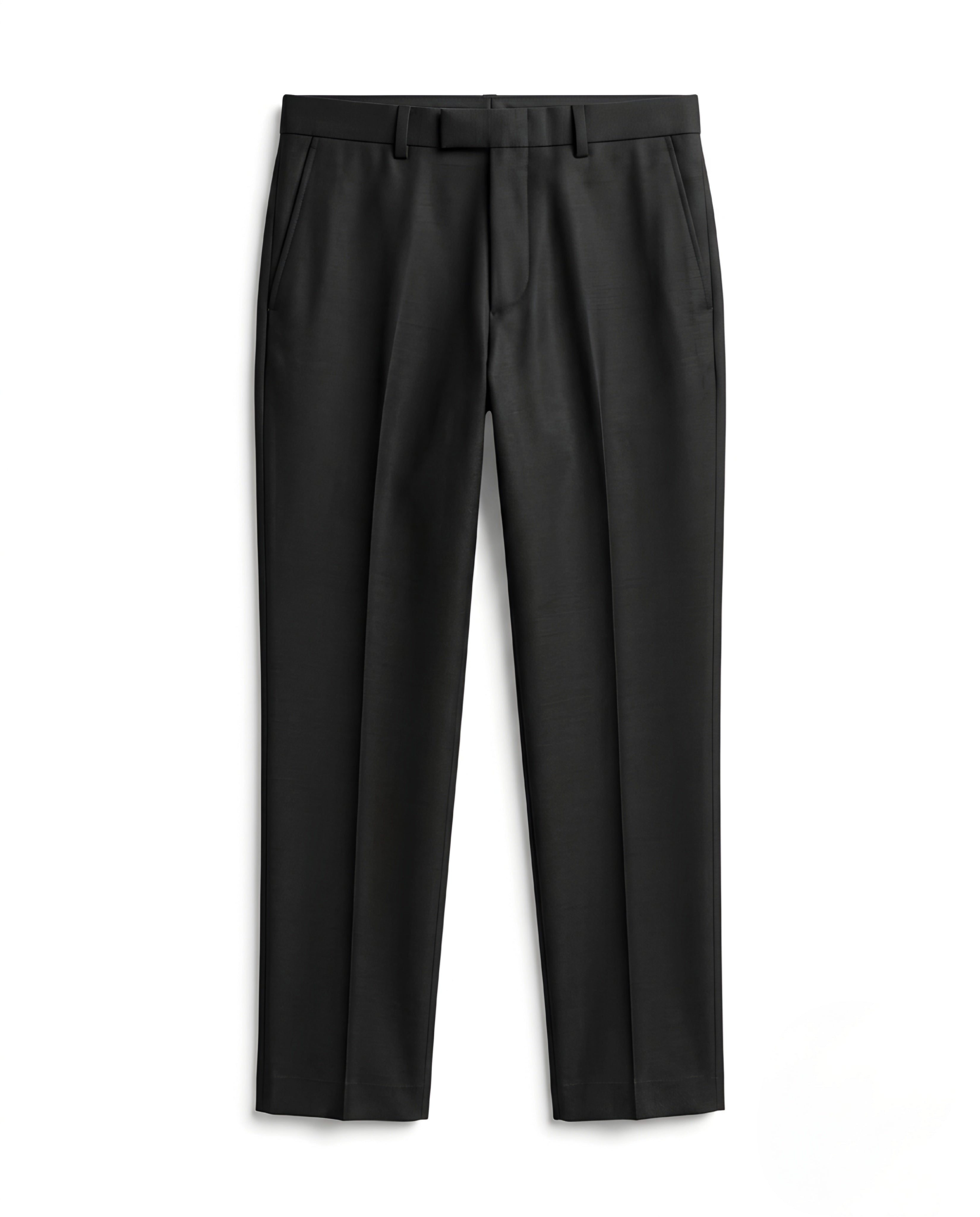 Black Formal Trousers - Premium Cotton Blend