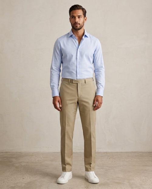 Formal Trousers - Premium Cotton Blend Pants